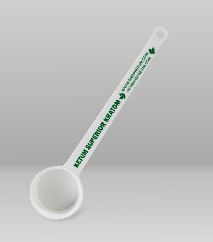 7" Long Ketum Measuring Spoon
